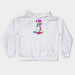 unicorn 19th birthday: I am 19 and magical Kids Hoodie